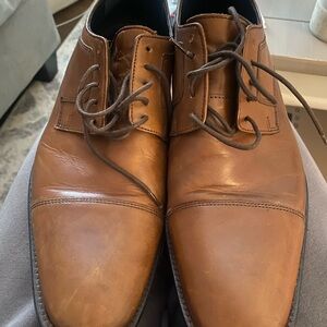 Men's Brown Leather Dress Shoes